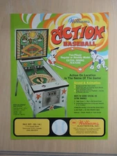 Action Baseball Pitch & Bat Machine Williams Flyer