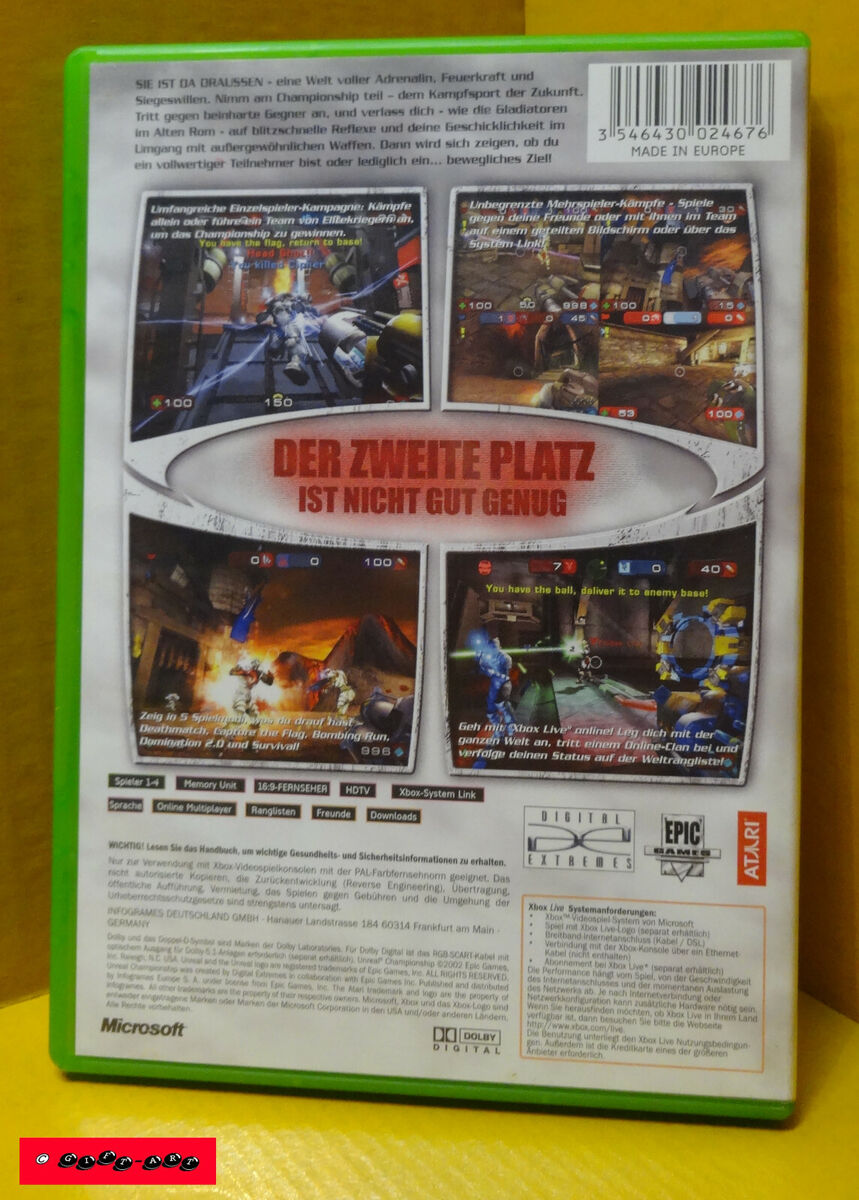 UNREAL CHAMPIONSHIP II / XBOX Spiel / Gebraucht | eBay UNREAL CHAMPIONSHIP II / XBOX Spiel / Gebraucht | eBay