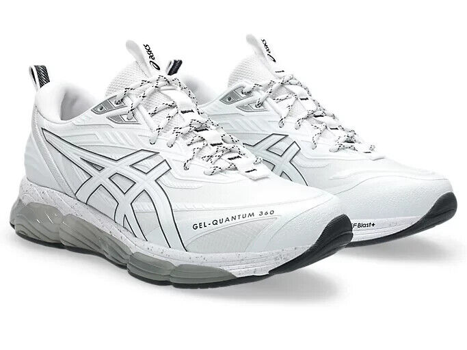 スニーカー ASICS Men Sneakers White 1203A471 101 Asics Gel-Quantum 360 8 Utility White Black 1203A471-101