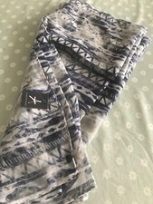 Atmosphere Navy and Cream Patterned Scarf Brand New with Tags