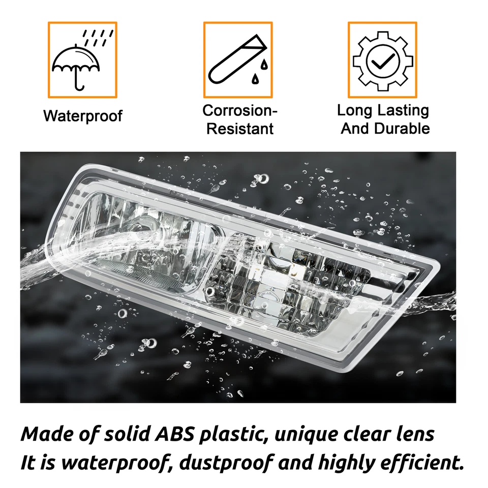 For 2010-2013 Acura MDX Right Passenger Side Clear Lens Fog Light Lamp AC2595101 - Image 4 of 4