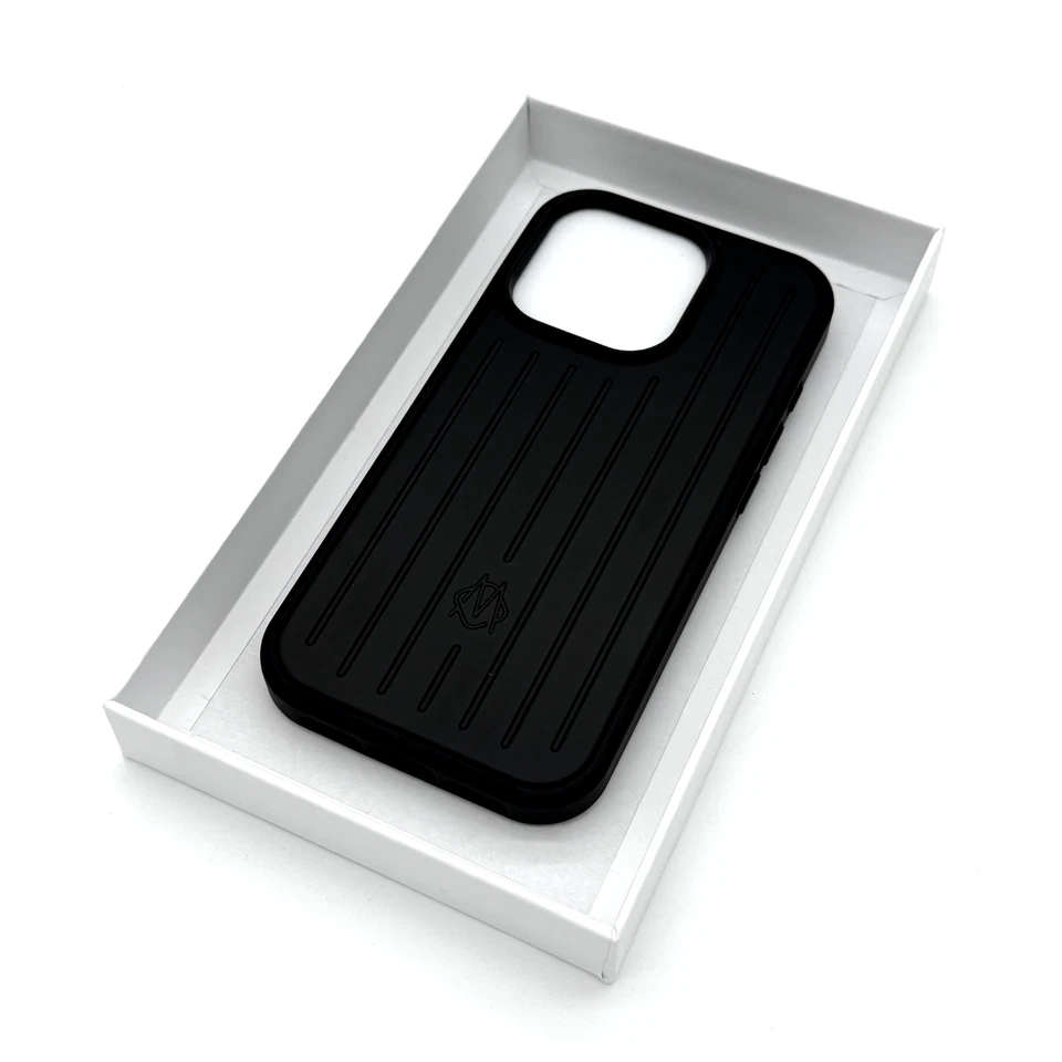 RIMOWA BLK iPhone 15 Pro Case - Premium Aluminum | Brand New - Image 3 of 4