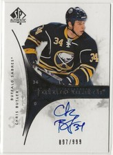 2009 2009-10 SP Authentic Future Watch Auto Rookie #218 Chris Butler 897/999