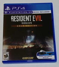 Replacement Case (NO GAME) Resident Evil 7 Biohazard Gold Edition PS4