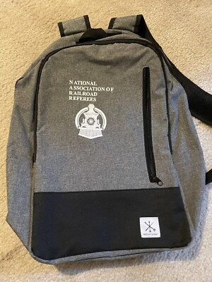 NARR (National Association of Railroad Referees) Rucksack von Leed's & Waterbottle