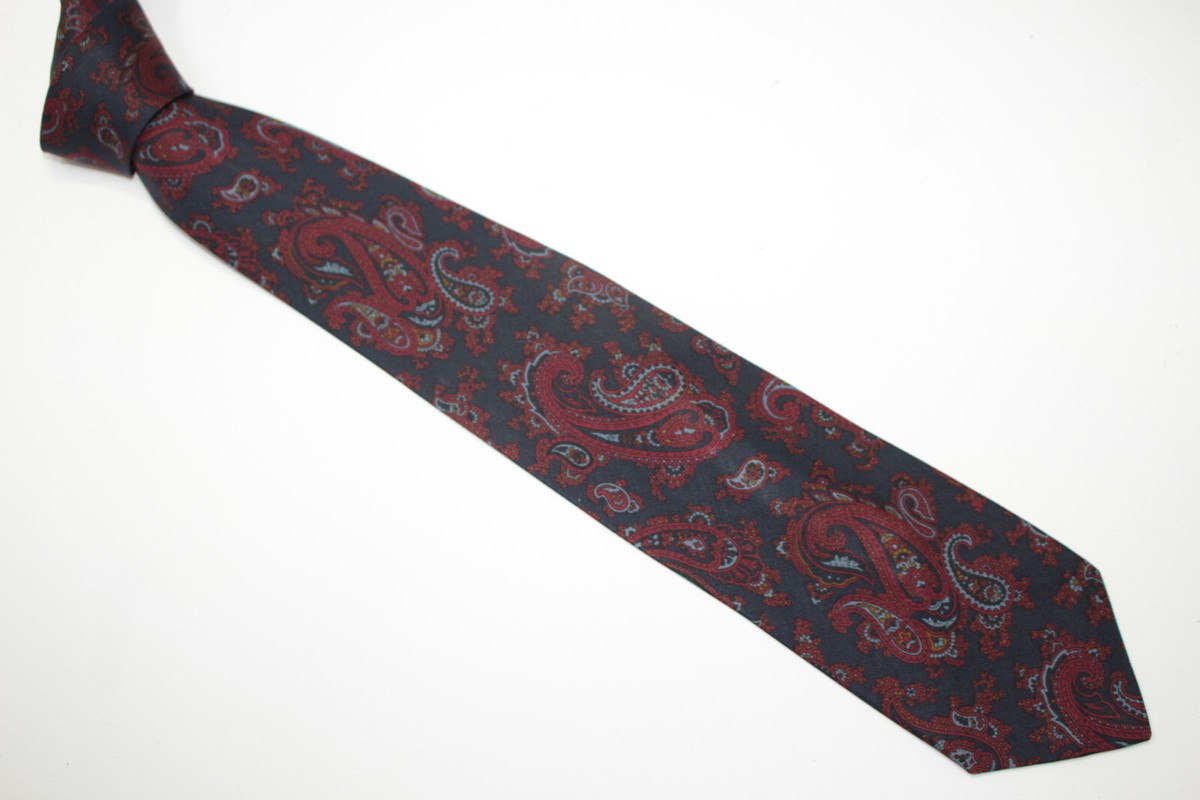 BOGGI Silk tie Made in Italy F79831 | eBay