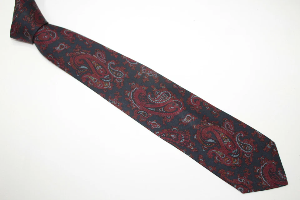 Corbata de seda BOGGI Made in Italy F79831 Foto 2 de 4