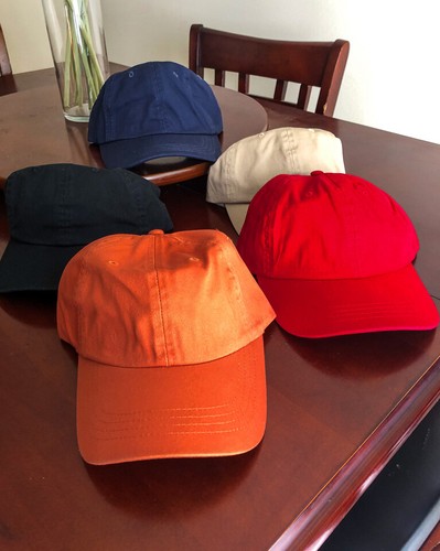 Mega Cap 7652 Dad Hats Caps Black Navy 