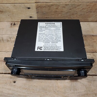 Stereo / Radio. 04-07 Toyota Highlander, 04-05 Echo. 86120 Stereo / Radio. 04-07 Toyota Highlander, 04-05 Echo. 86120