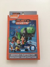 Rusty Rivets Nickelodeon Addition And Subtraction Learning Cards Math NEW