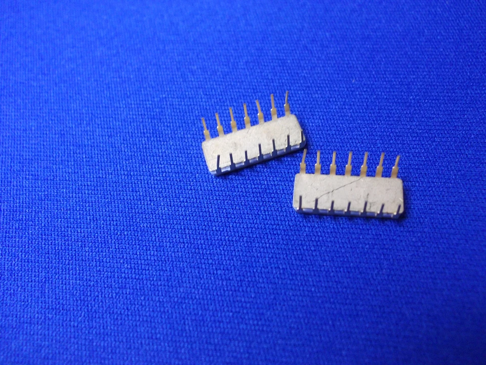 741BP PRECISION MONOLÍTICA LM741J ORO 14 PINES NUEVO DE COLECCIÓN DC7343 ORIGINAL RARO Foto 4 de 4