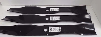 Qty/3 24-1/2" Stens 355-279 Mulching Blades Replaces Exmark 103-6394 - Image 1 of 4