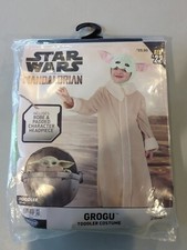 Star Wars Grogu Mandalorian The Child Baby Yoda 3T-4T Toddler Halloween Costume