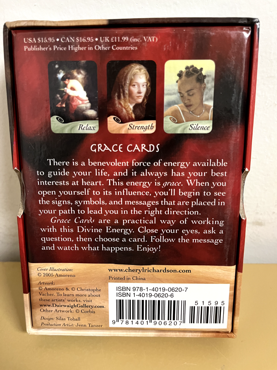 Grace Cards By Cheryl Richardson, 2005, 50 Card Deck | eBay