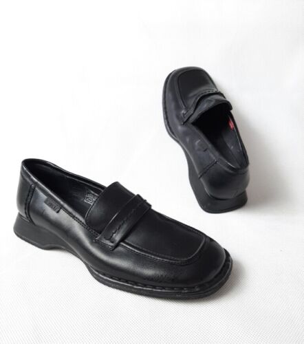 Mocassins en cuir Esprit pour femmes chaussures taille 37 noir - Photo 1/6