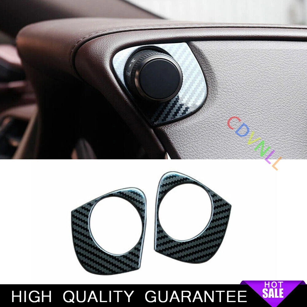Console Driving Mode Button Ring For Lexus ES250 300h 19-2023 Steel Carbon Fiber