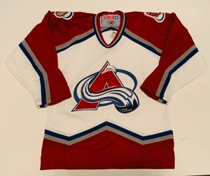 colorado avalanche jersey ebay