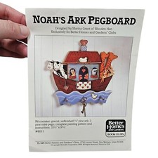 Noahs Ark Pegboard Craft Kit Designed By Marina Grant for Better Homes  Gardens