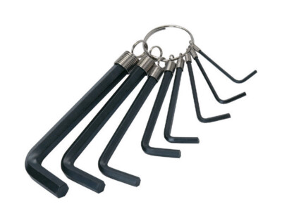 Tooltech 10196 Innensechskantschüssel Satz 8-tlg 2-10 mm