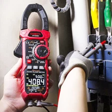KAIWEETS HT208D INRUSH Clamp Meter 1000 Amp AC/DC Current NCV & VFD LoZ Modes