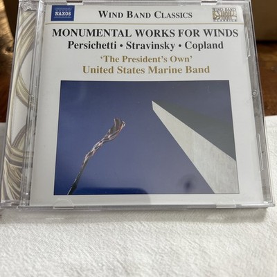 Monumental Works for Winds by Persichetti / Stravinsky / Copland, CD 2006 Naxos