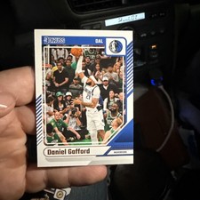 Daniel Gafford 2024-25 Donruss #1 Checkerboard #/49 Dallas Mavericks