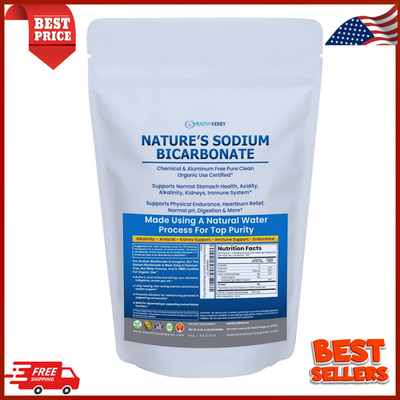 #ad #ad Nature’S Sodium Bicarbonate Organic Use Aluminum Free Baking Soda. No Chemical P $31.99