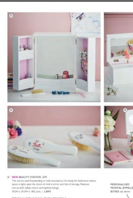NEU UND VERPACKT Great Little Trading Company Schönheitsstation Spielen Make-up Aufbewahrung