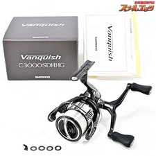 【Como Nuevo】 Carrete giratorio Shimano 23 Vanquish C3000SDHHG de Japón #494