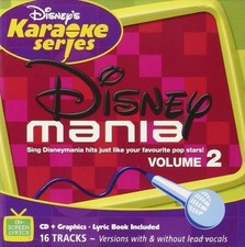 DISNEY KARAOKE SERIES : DISNEY MANIA VOL 2 CD DISC FRONT B CVR ART-NO CSE-VG