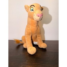 Disney Lion King Nala Plush Stuffed Animal Just Play Tan Lioness Toy
