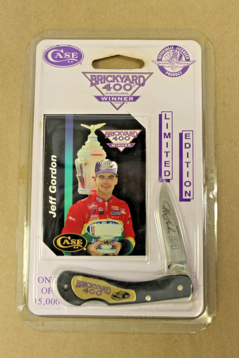 Brickyard 400 Winner 1994 Jeff Gordon Case Knife Limited Edition