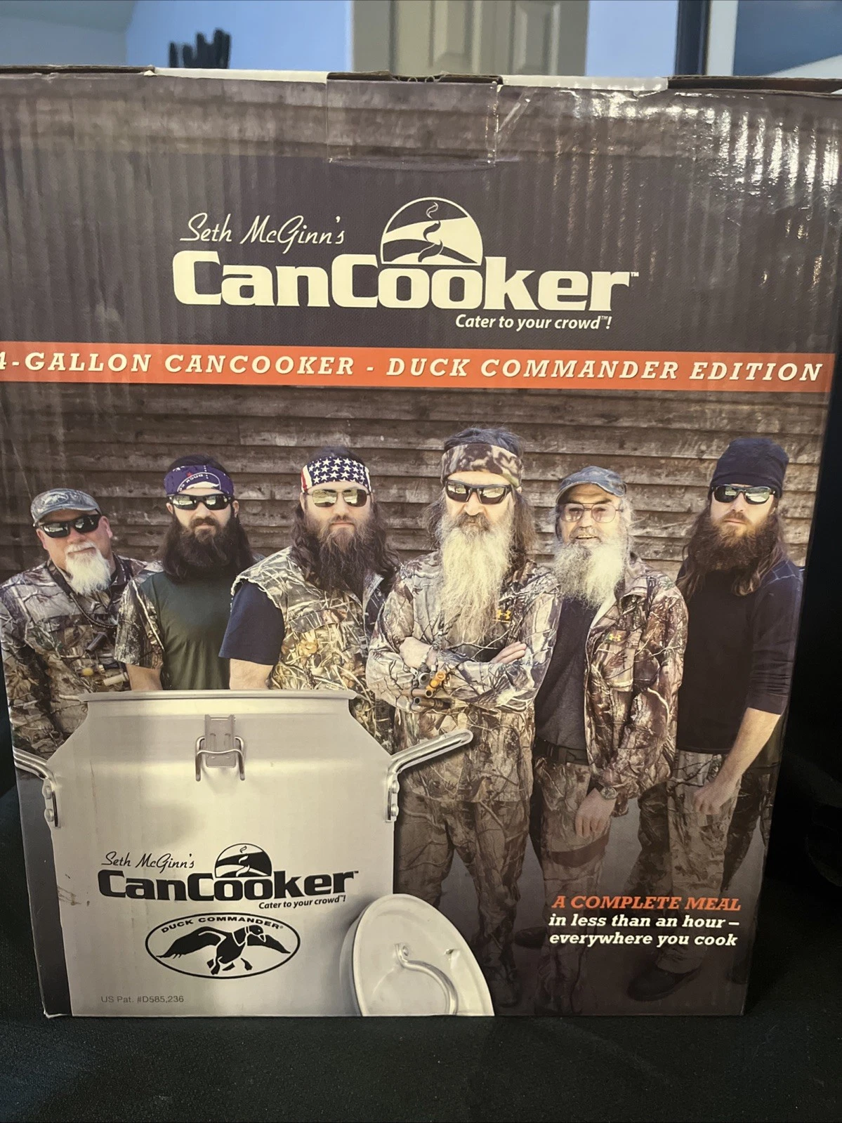 Seth McGinn’s Can Cooker. 4 Gallon In Box. Never Been Opened Or Used.