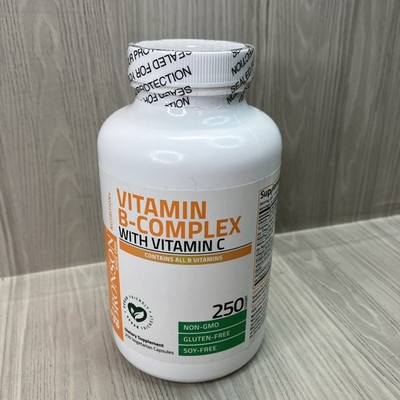Bronson Vitamin B Complex with C - Immune 250 Count 250 Pack of 1