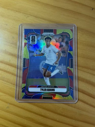 2026 Panini Prizm World Cup Tyler Adams Multicolor 19/26 USA USMNT