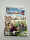 Nintendo Wii Mario Party 8 Complete CIB Case Manual Tested Working
