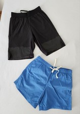 Badehose H&M blau und Sporthose Schwarz Gr.S ...