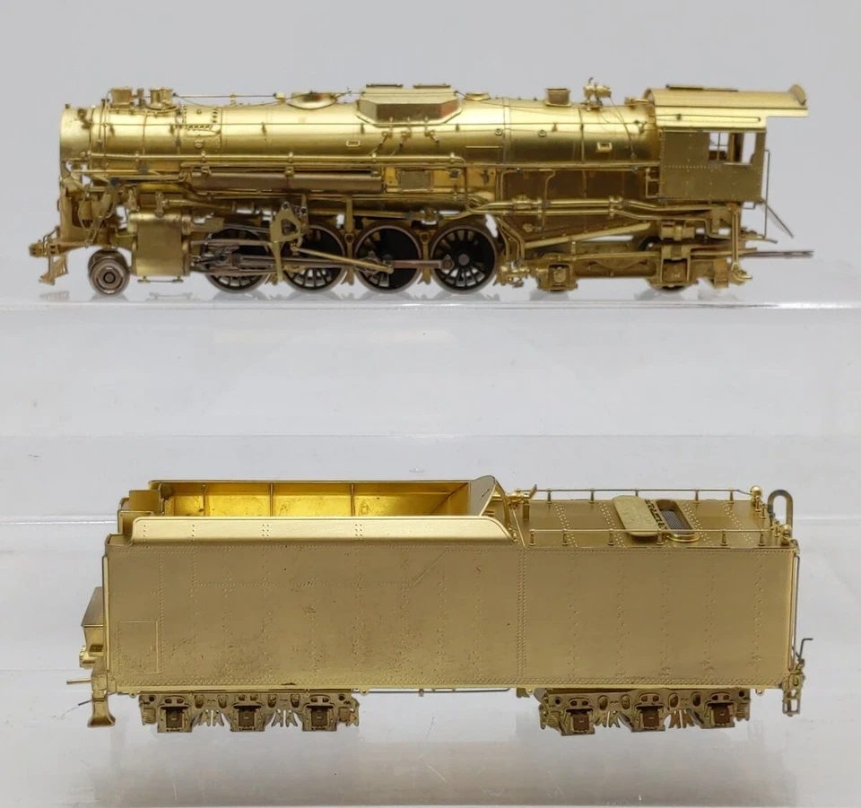 Precision Scale Company 15512 HO Brass B&M T1B 2-8-4 Baker Valve Gear EX/Box - Image 2 of 4
