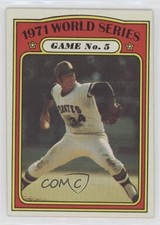 1972 Topps 1971 World Series Nelson Briles Game No 5 #227 uk2