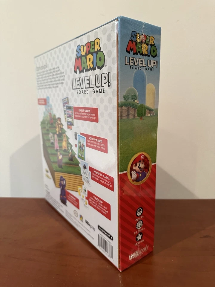 Nintendo Super Mario Level Up! Board Game Multiplayer Brand New & Sealed - Image 3 of 4