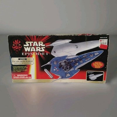 Droid fighters, Electronic Escape Naboo Starship game Star Wars