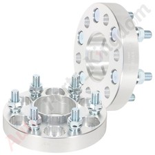 2pcs 1" Wheel Spacers 6x4.5" M12x1.25 For 2005-2012 Nissan Pathfinder 6 Lugs