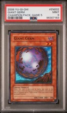 PSA 9 Giant Germ CP05-EN002 Yugioh Super Rare Mint Champion Pack 5