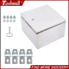 Findmall 12x12x8' Stainless Steel Electrical Enclosure Wall Mount Junction Box