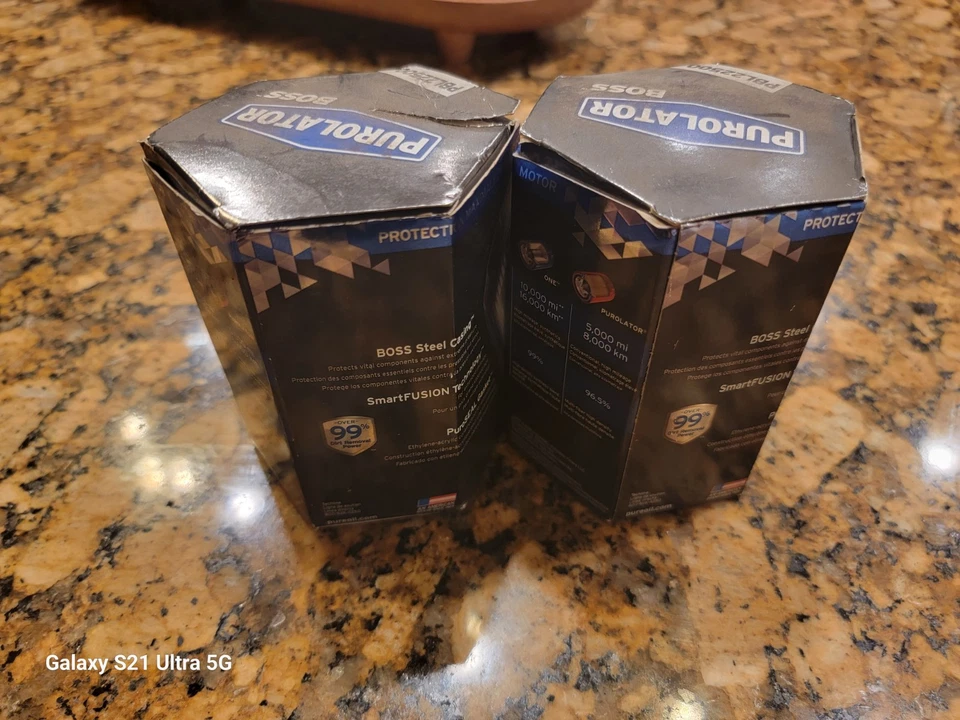 2 filtros CARQUEST/Purolator PBL22500 - filtro de aceite de motor Foto 2 de 4