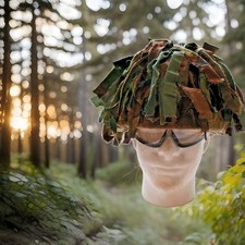 British Military Issue GS Mk 6 DPM  Scrim/ Garnished  MTP Helmet Cover LARGE (7)