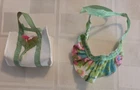 Vintage Barbie Francie #1211 Tenterrific  Purse Flower Bag & Head Scarf