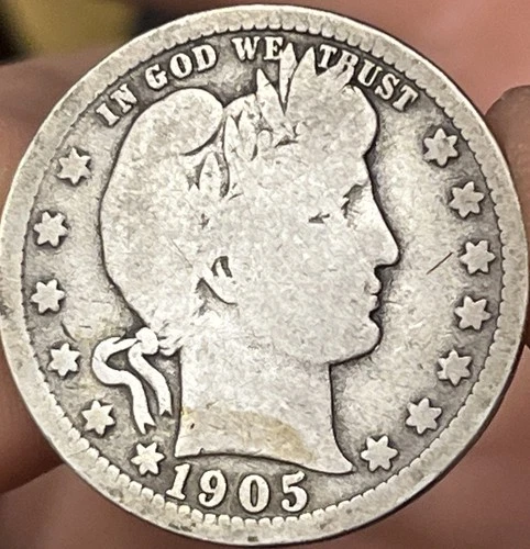 1905 Barber Quarter Good+