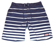 Vineyard Vines Swim Trunks Shorts Swimwear Men's Size 30 Blue Striped 2017
