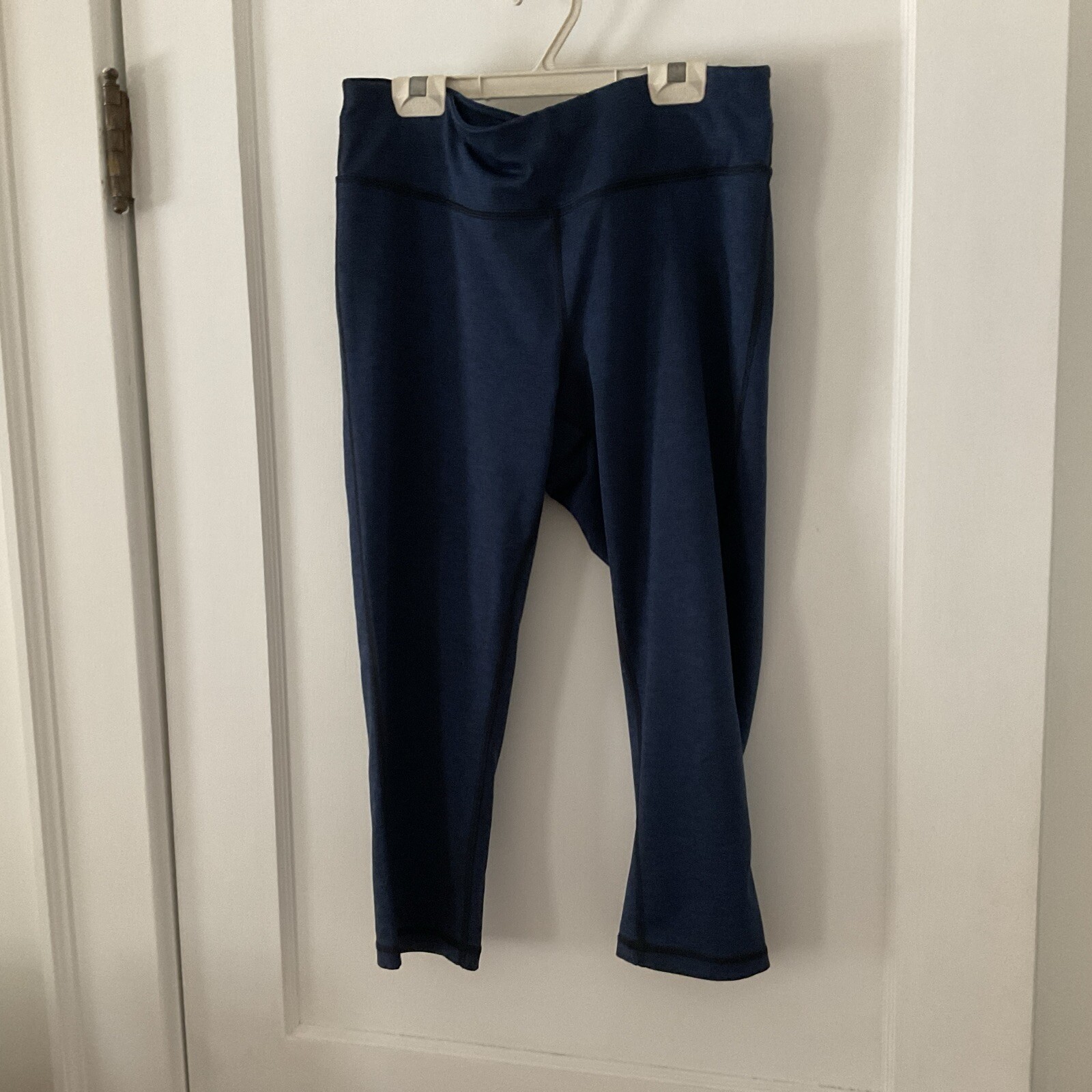 TEK GEAR DRYTEK WOMENS CAPRI LEGGINGS DARK BLUE SIZE LARGE eBay